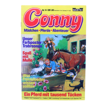 Conny Comic Nr. 96 1982 Bastei kaufen | Pferde Mädchen Comic | hoppla-stuff.de